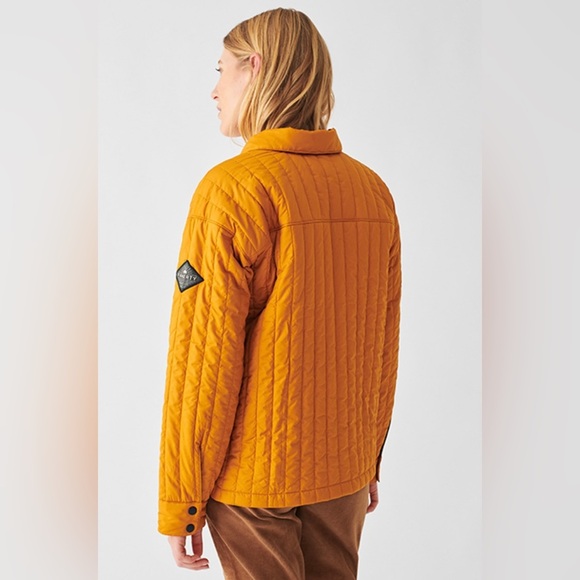 Faherty Atmosphere Brook Jacket In Amber - Picture 2 of 6